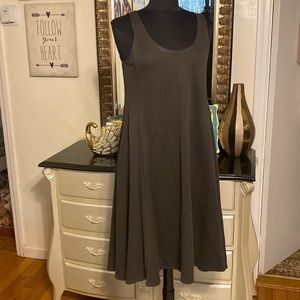 Madewell Women,s Mien Cruis dress in umber  size S OLIVE GREEN COLOR